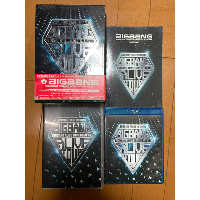 BIGBANG(ビッグバン)のBIGBANG ALIVE TOUR 2012 JAPAN DELUXE エンタメ/ホビーのDVD/ブルーレイ(ミュージック)の商品写真