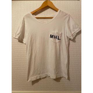 マーガレットハウエル(MARGARET HOWELL)の【値下げ】Margaret Howell マーガレットハウエル  ロゴTシャツ(Tシャツ(半袖/袖なし))