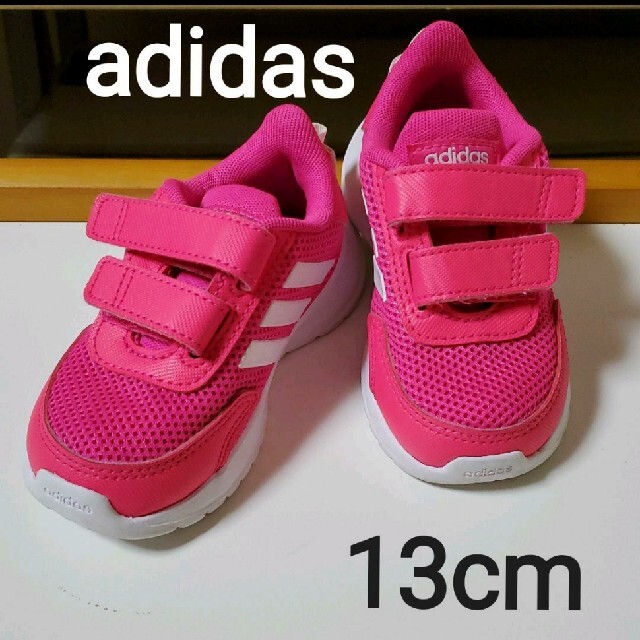 adidas(アディダス)の【可愛い】アディダス　adidas　スニーカー　シューズ　13cm キッズ/ベビー/マタニティのベビー靴/シューズ(~14cm)(スニーカー)の商品写真