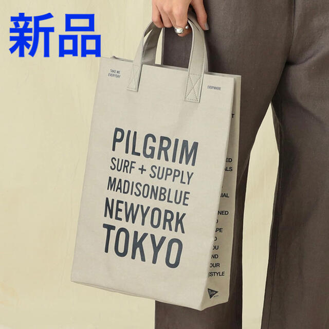 MADISONBLUE(マディソンブルー)のMADISONBLUE × Pilgrim Surf+Supplyコラボバッグ レディースのバッグ(トートバッグ)の商品写真