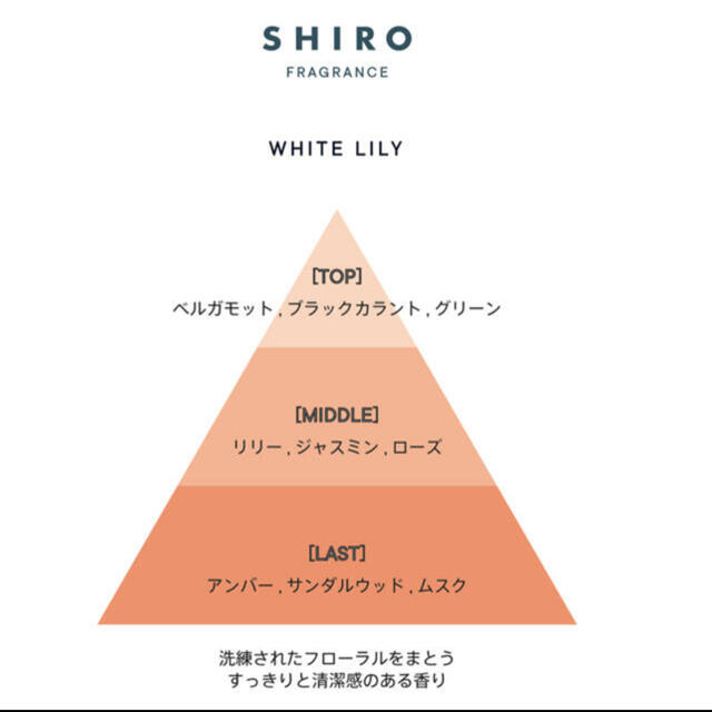 shiro(シロ)のSHIRO ホワイトリリー ルームフレグランス 200mL コスメ/美容のリラクゼーション(その他)の商品写真