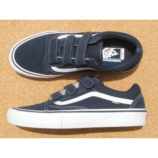 ヴァンズ(VANS)のバンズ VANS OLD SKOOL V PRO 27,0cm 紺白(スニーカー)