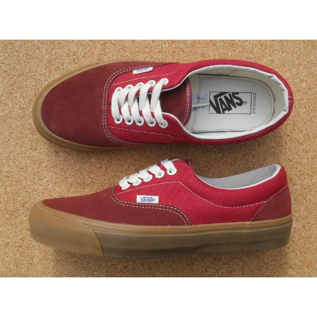 VANS VAULT - バンズ VANS OG ERA LX 26,0cm 赤ガムの通販 by VANS VAULT - バンズ VANS OG ERA LX 26,0cm 赤ガムの通販 by