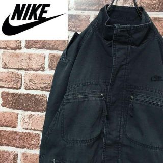 ナイキ(NIKE)の【激レア】ナイキNIKE 入手困難 ワンポイント刺繍ロゴ ミリタリー風 ブルゾン(ブルゾン)