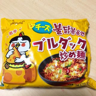 KALDI - 韓国ラーメン ブルダック炒め麺 チーズ カルボナーラ 2個