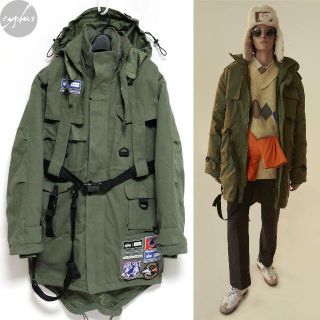 アルファインダストリーズ(ALPHA INDUSTRIES)のADER ERROR ALPHA M-65 新品 アルファ コート ジャケット(ミリタリージャケット)