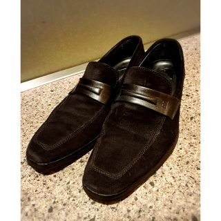 エルメネジルドゼニア(Ermenegildo Zegna)のErmenegildo Zegna エルメネジルド ゼニア スエードローファー (ドレス/ビジネス)