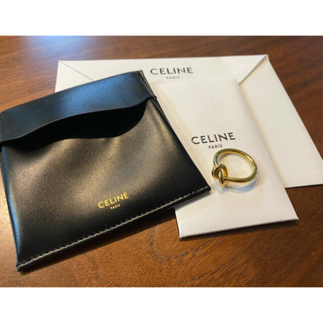 celine(セリーヌ)のお値下げ【新品未使用】セリーヌ　ノットリング　結び目リング レディースのアクセサリー(リング(指輪))の商品写真