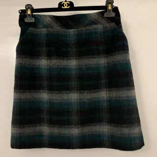 エマジェイム(EMMAJAMES)のほぼ新品 EMMAJAMES NEWYORK  暖かタイトスカート (ミニスカート)