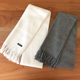 コムサイズム(COMME CA ISM)の【まりあんぬ様 専用】 コムサ キッズ マフラー ホワイト単品(マフラー/ストール)