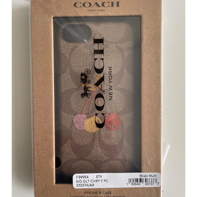 COACH(コーチ)の【junko様専用】コーチiPhoneケースiphone8, SE スマホ/家電/カメラのスマホアクセサリー(iPhoneケース)の商品写真
