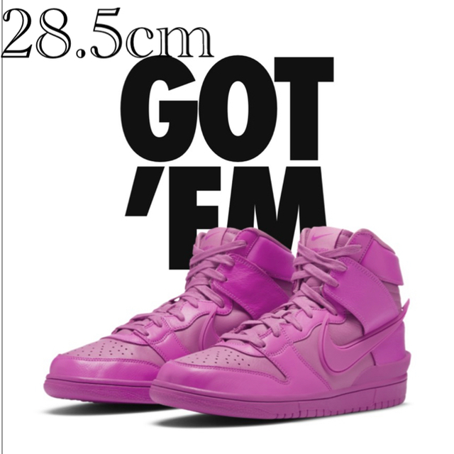 ナイキ NIKE DUNK HI AMBUSH PINK