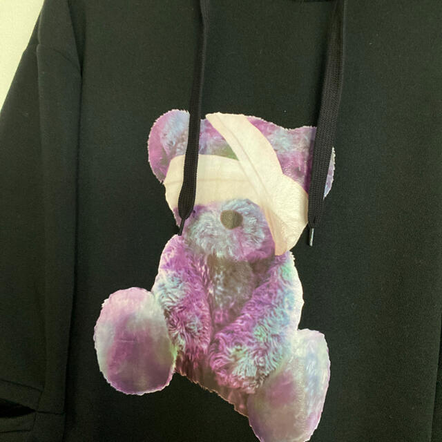 ♡病みかわ包帯目隠しクマパーカー人気完売商品/原宿系トラヴァス好き