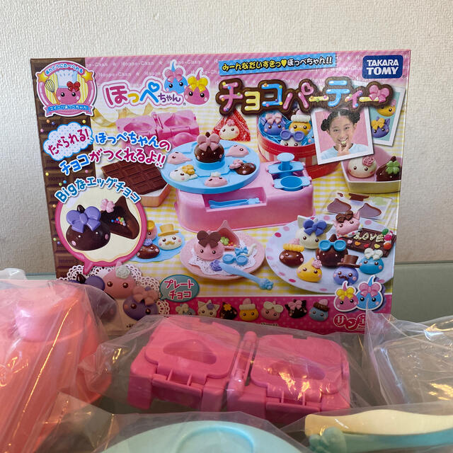 Takara Tomy(タカラトミー)の♡かわいいチョコ作りに♡ 美品　ほっぺちゃん　チョコパーティー インテリア/住まい/日用品のキッチン/食器(調理道具/製菓道具)の商品写真