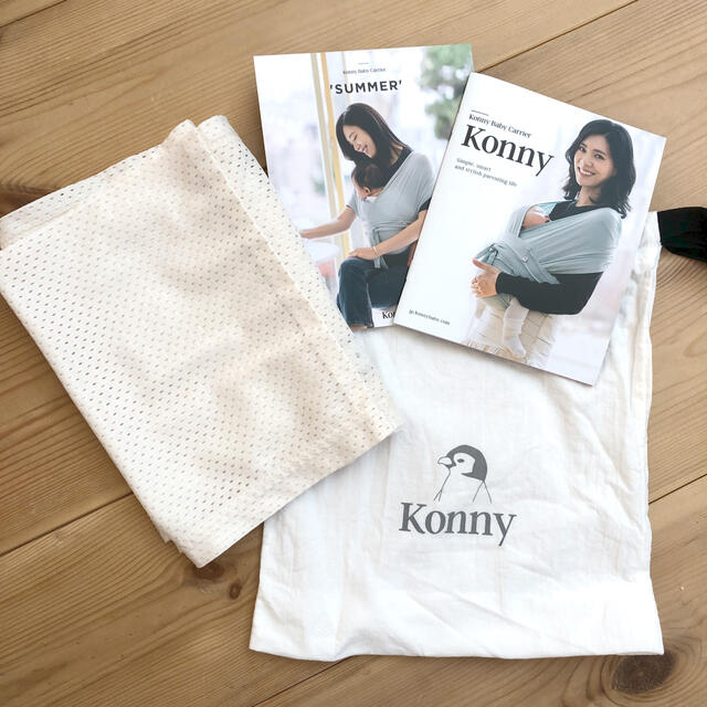 Konny's SUMMER 抱っこ紐・XXS size キッズ/ベビー/マタニティのキッズ/ベビー/マタニティ その他(その他)の商品写真