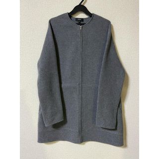 セオリー(theory)のTheory 19aw ノーカラーコート(ノーカラージャケット)