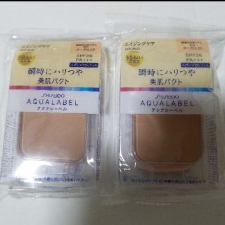 アクアレーベル(AQUALABEL)のアクアレーベル　明るいつや肌パクト〈ファンデーション〉レフィル　オークル20　(ファンデーション)