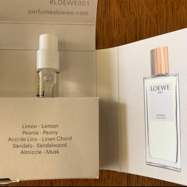 LOEWE(ロエベ)のロエベ　オードゥトワレ　サンプル コスメ/美容のキット/セット(サンプル/トライアルキット)の商品写真