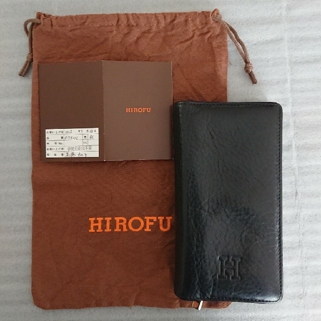 HIROFU 財布 BLACK レザー