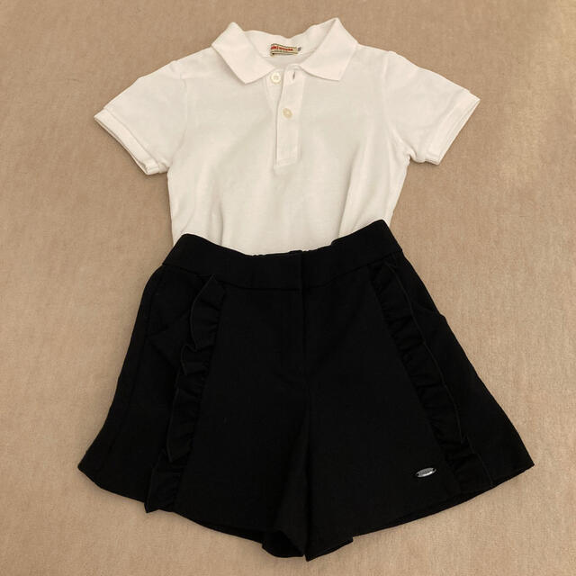 TOCCA(トッカ)のトッカ　ショートパンツ　ミキハウス　ポロシャツ キッズ/ベビー/マタニティのキッズ服女の子用(90cm~)(パンツ/スパッツ)の商品写真