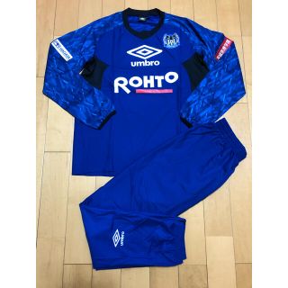 アンブロ(UMBRO)の2019-2020 ガンバ大阪 選手支給品 ピステセットアップ Ｍ-L(記念品/関連グッズ)