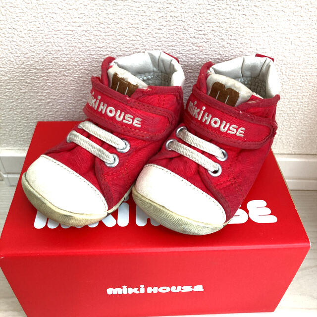 mikihouse(ミキハウス)のミキハウス　ファーストシューズ キッズ/ベビー/マタニティのベビー靴/シューズ(~14cm)(スニーカー)の商品写真