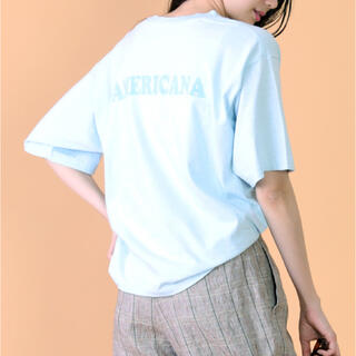 アメリカーナ(AMERICANA)の【SALE】Americana×FREAK'S STORE/ 別注 天竺Tシャツ(Tシャツ(半袖/袖なし))