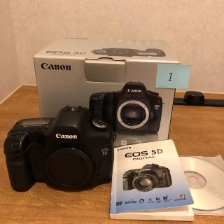 キヤノン(Canon)の【中古】初代Canon EOS 5D 管理① 状態：B(並品) (デジタル一眼)