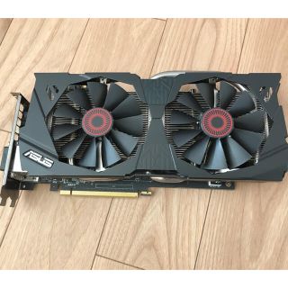 エイスース(ASUS)のASUS STRIX GTX970 ゲーミングPCパーツ(PCパーツ)