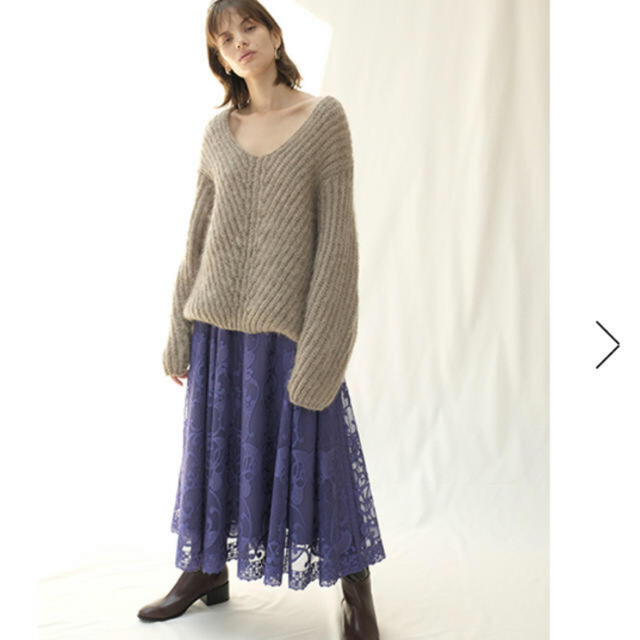 FRAY I.D(フレイアイディー)のパネルジャガードスカート レディースのスカート(ひざ丈スカート)の商品写真