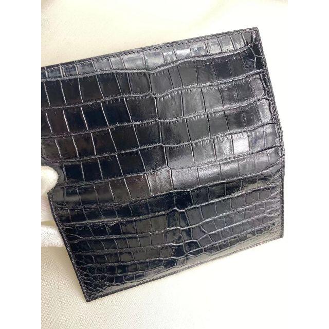 カッコイイ!男女兼用 クロコダイル 二つ長財布 外内クロコダイル 腹一 ... クロコダイル 長財布【濃いピンク】腹一枚革 カッコイイ!カワイイ! 男女兼用
