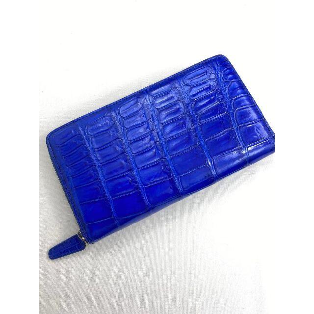 大容量クロコダイル 長財布【ブルー】腹一枚革 カッコイイ!カワイイ ... クロコダイル 長財布【濃いピンク】腹一枚革 カッコイイ!カワイイ! 男女兼用