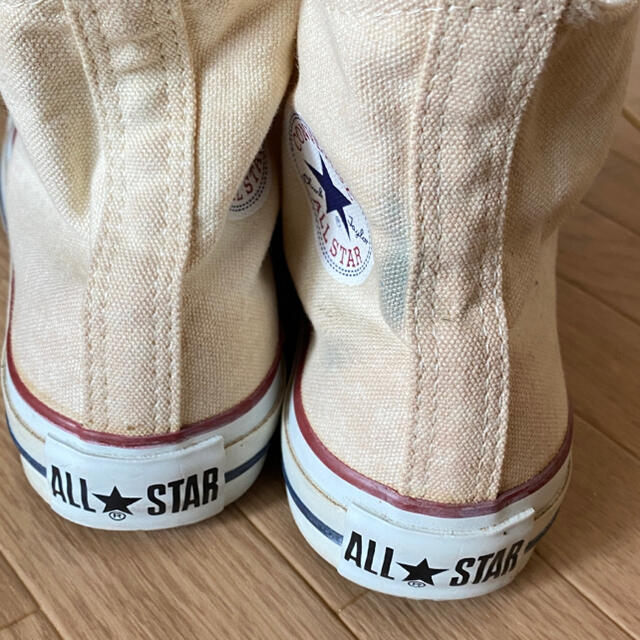 CONVERSE(コンバース)のCONVERSE ハイカット スニーカー ベージュ 23 レディースの靴/シューズ(スニーカー)の商品写真