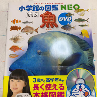 小学館 - 小学館の図鑑 NEO 魚 新版 DVD付きの通販 by ちきっとなげっ