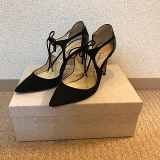 ジミーチュウ(JIMMY CHOO)の断捨離中！安値！ジミーチュウ☆スエードパンプス(ハイヒール/パンプス)