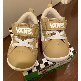 ヴァンズ(VANS)のvans スニーカー ベージュ 13cm(スニーカー)