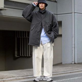 22aw ATON VENTILE SHORT MODS COAT