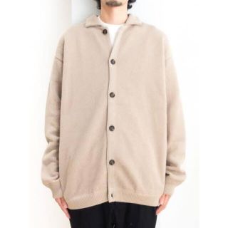 コモリ(COMOLI)のcrepuscule MOSS STITCH CARDIGAN カーディガン(カーディガン)