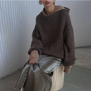 アメリヴィンテージ(Ameri VINTAGE)のAMERI SWEAT FUSION KNIT(ニット/セーター)