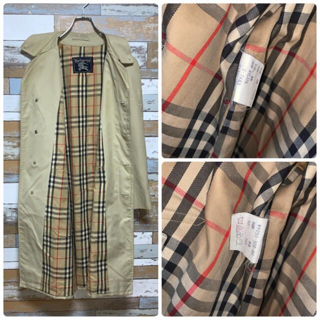 BURBERRY - 【Lサイズ】【90s】Burberry トレンチコート ノバチェック ジャケットの通販 by orange's shop