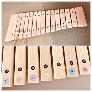 木製 木琴 シロフォン 木製おもちゃ 美品 の通販 by koharu's shop ...