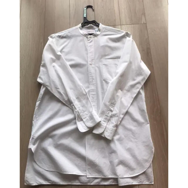 【本日限定❗️】コモリ　バンドカラーシャツ　サイズ2  白　17SS
