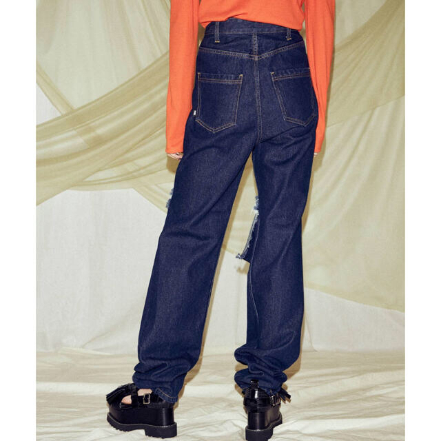 PAMEO POSE(パメオポーズ)のPAMEOPOSE A.D.2214 Denim Pants(タグ付き) レディースのパンツ(デニム/ジーンズ)の商品写真