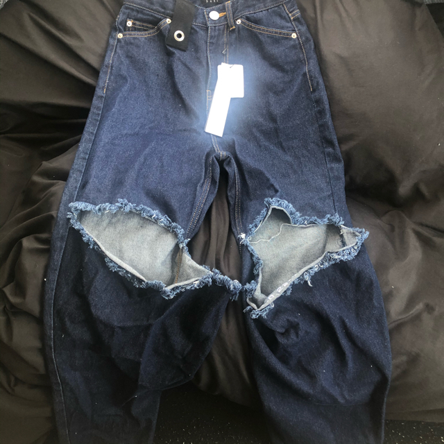 PAMEO POSE(パメオポーズ)のPAMEOPOSE A.D.2214 Denim Pants(タグ付き) レディースのパンツ(デニム/ジーンズ)の商品写真