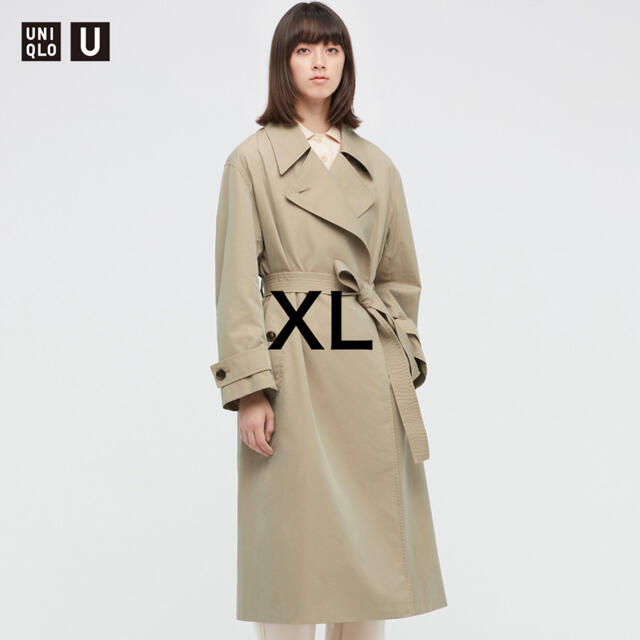 UNIQLO(ユニクロ)のUNIQLO U（ユニクロユー）トレンチコート XL レディースのジャケット/アウター(トレンチコート)の商品写真