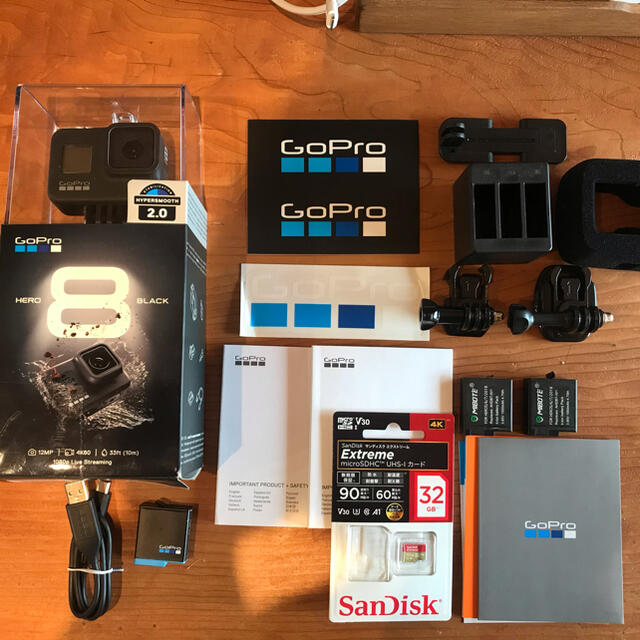 gopro HERO8 BLACK CHDHX  FW アクセサリー多数 トレンド .0