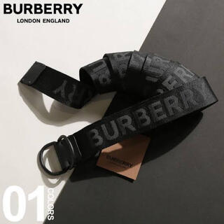 バーバリー(BURBERRY)のBurberry ロゴ ダブルリング ベルト(ベルト)