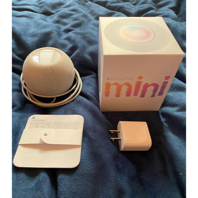 スマホ/家電/カメラ【正規品使用浅】HomePod mini White(白)