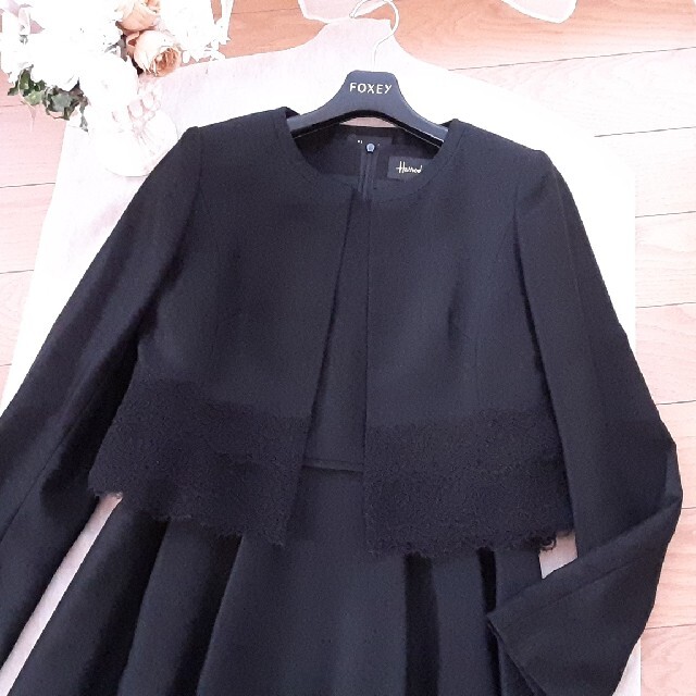 新品同様* ハロッズ レース ワンピース スーツ セットアップ