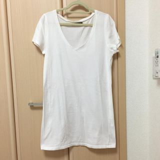 デュラス(DURAS)のDURAS☆ロング丈Tシャツ(Tシャツ(半袖/袖なし))